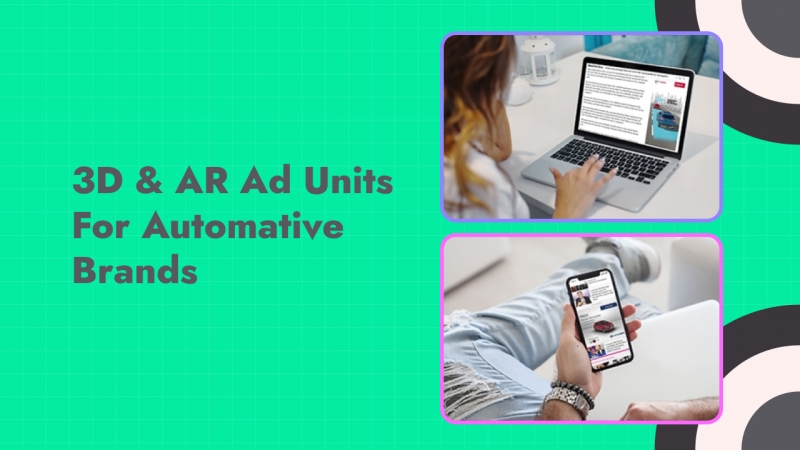 3D & AR Ad Units for Automotive Brands