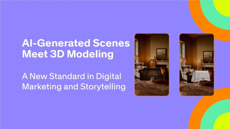 AI-Generated Scenes Meet 3D Modeling