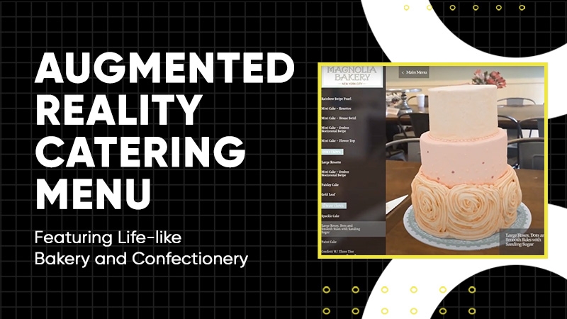 Catering Menu Presentations using augmented reality