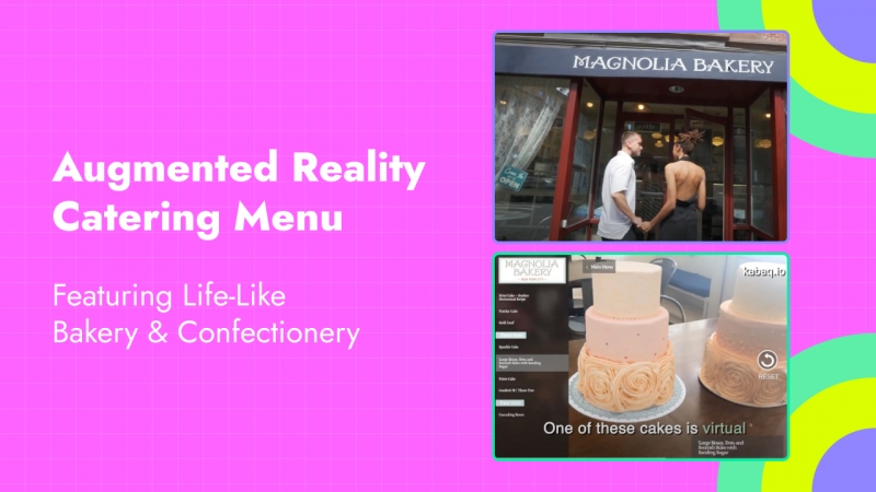 Catering Menus with Augmented Reality