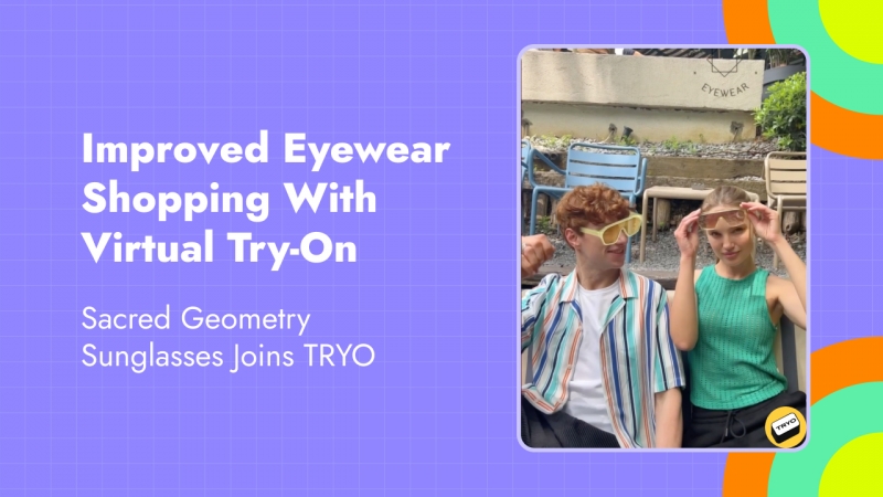 Sacred Geometry Joins TRYO: A New Era in Virtual Eyewear Shopping
